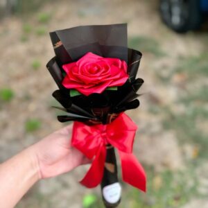 Store Rosa eterna individual