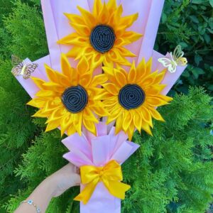 Store Ramo de 3 girasoles eternos