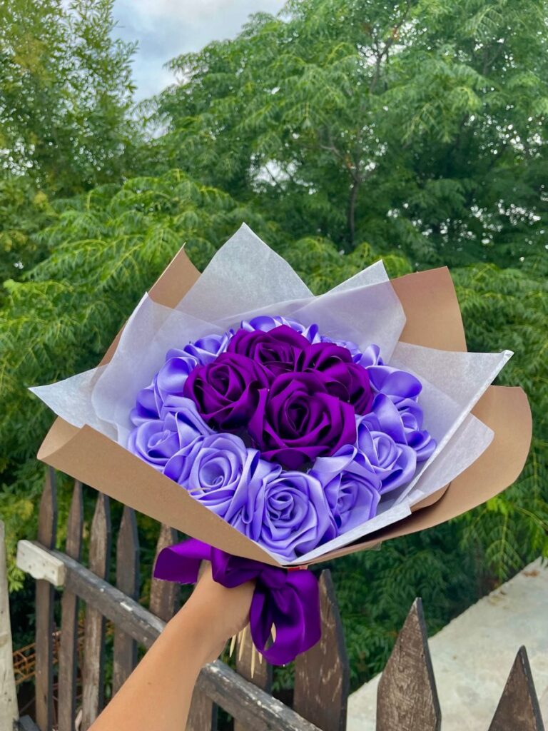 ramo flores eternas, artesanales y más